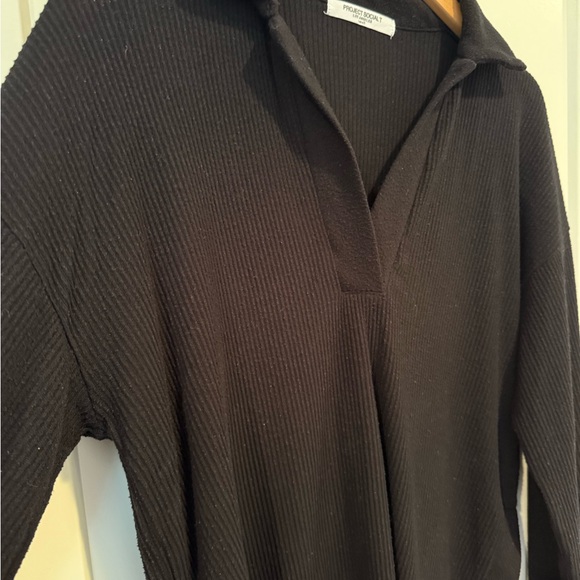 Project Social T ribbed black sweater - Picture 4 of 4